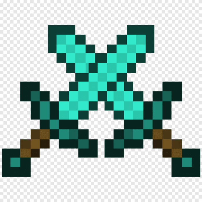 Minecraft axe or sword