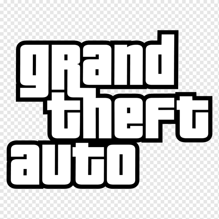 Grand theft auto text