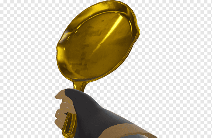 Gold frying pan tf2 price