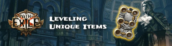 Poe best leveling items