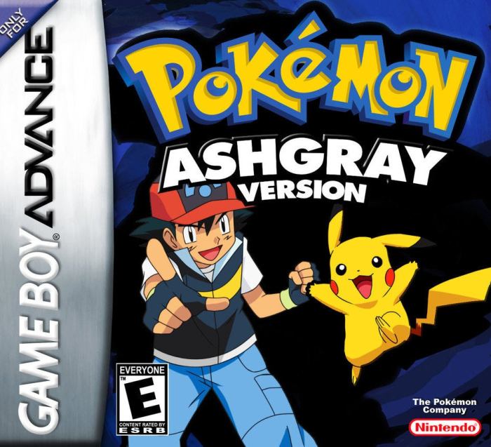 Pokemon ash gray gba