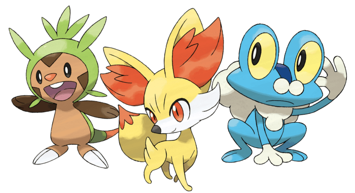 Starters in x and y