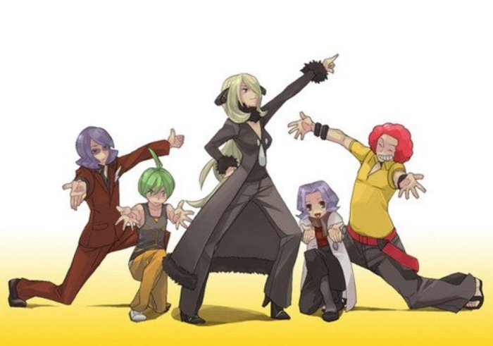 Elite four pokemon y