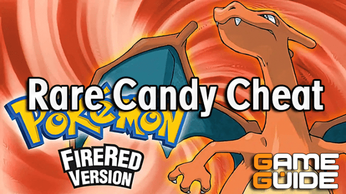 Fire red rare candy