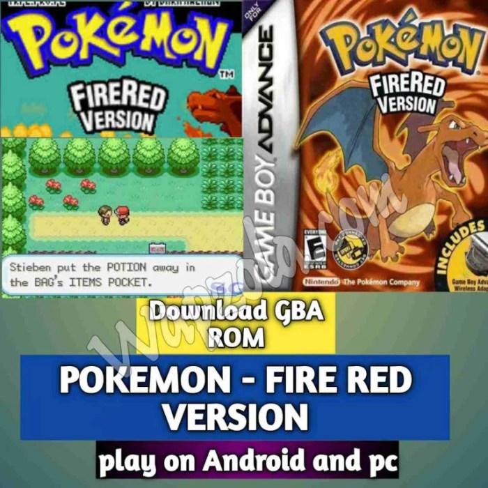 Pokemon red rom color emulator gameboy