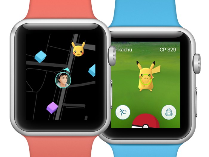 Apple watch pokemon go