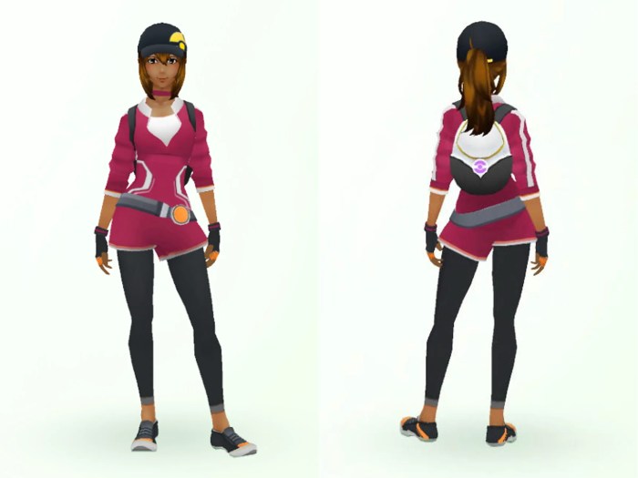 Pokemon go avatar black