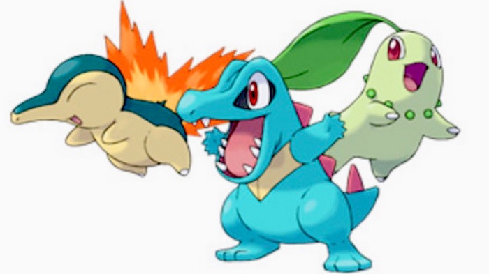 2nd gen starter pokemon