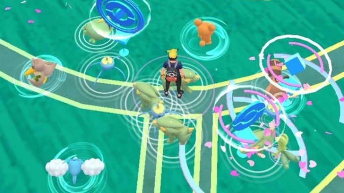 Pokemon go map nest