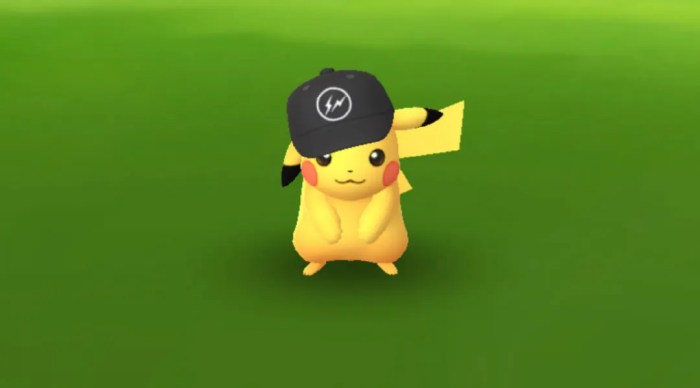 Pokemon go pikachu hat