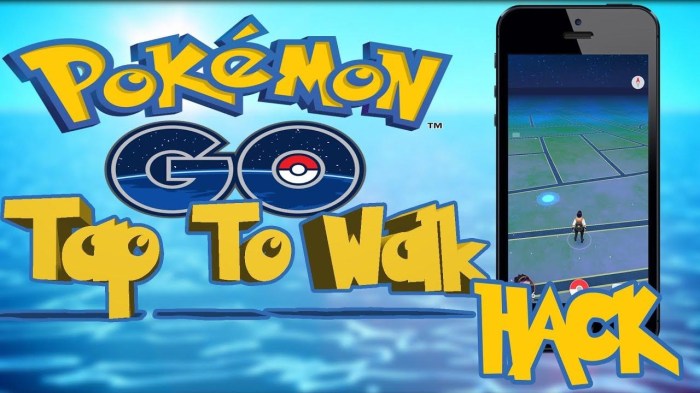 Pokemon go walking hack