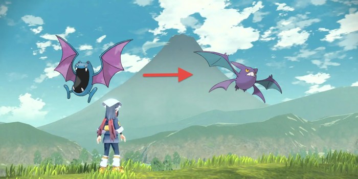 How to evolve to crobat