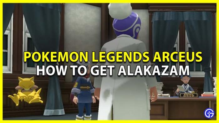 How to get a alakazam