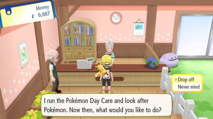 Day care pokemon diamond