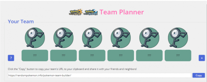 Pokemon bw2 team builder