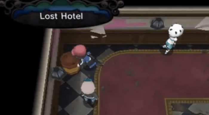 Lost hotel pokemon y