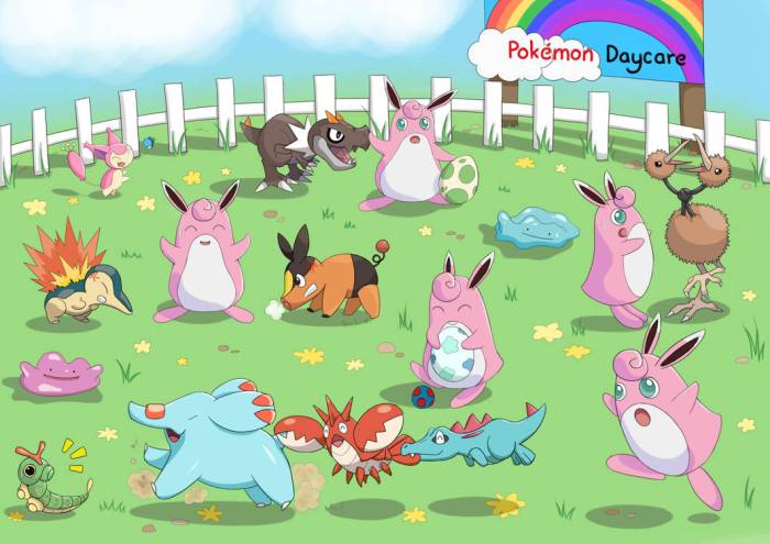 Daycare in pokemon x