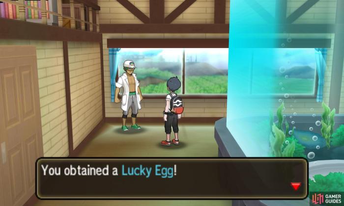 Lucky egg ultra moon