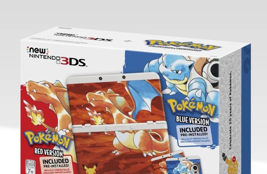 Pokemon red and blue 3ds