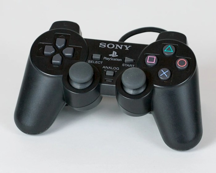 Ps1 vs ps2 controller