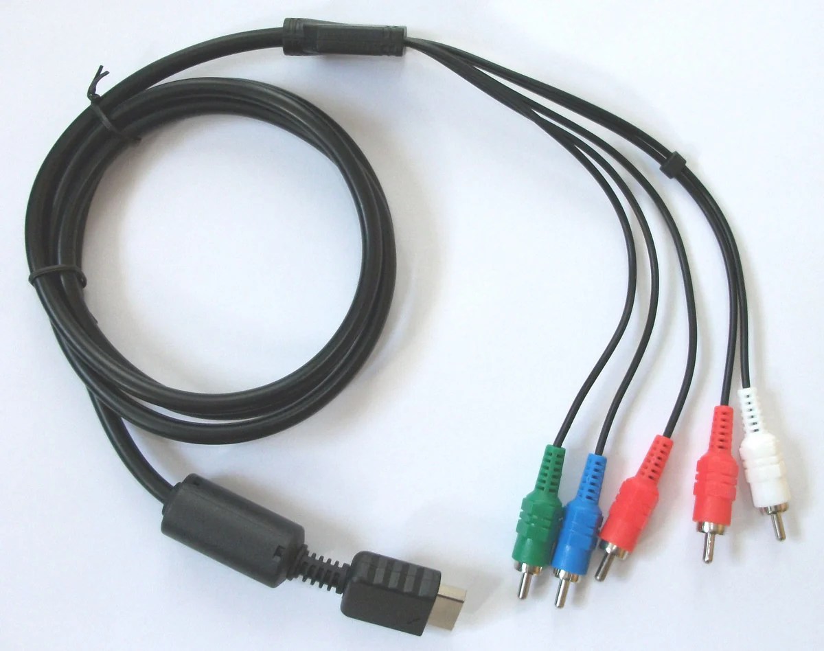 Ps3 component ps2 hdtv rca