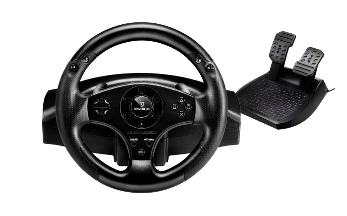 Driver wheel for ps4