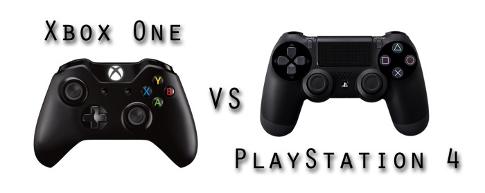 Ps4 vs xbox 1 controller