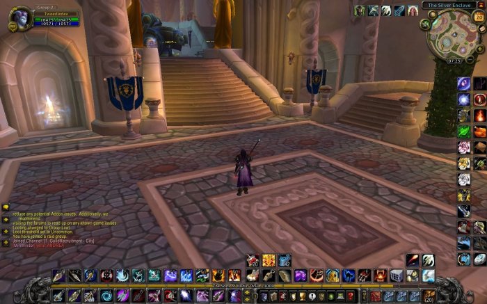 Action bar wow addon