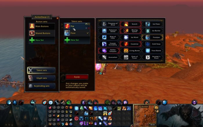 Wow bar action addons warcraft curseforge mods