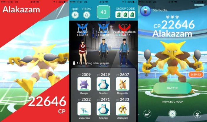 Pokémon go raids near me