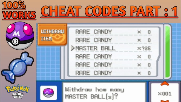 Rare candy cheat firered