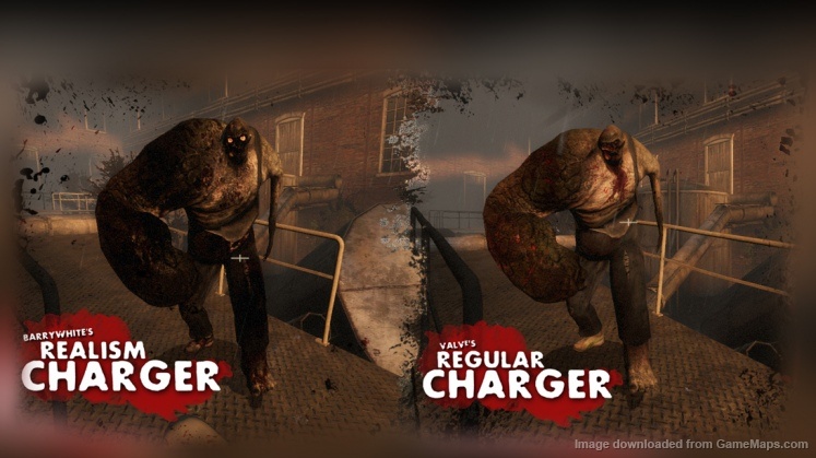 Charger dead left concept charger1 infected wikia spitter higher resolution available left4dead zombie awkward