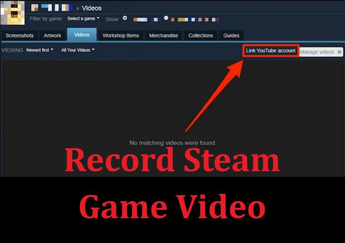 How to record in steam