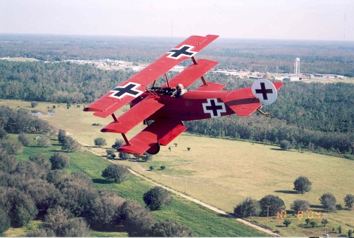 The red baron eg briefly