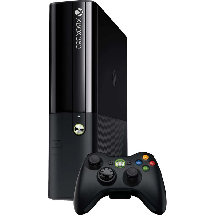 Xbox 360 slim black