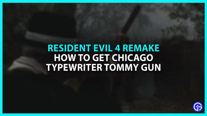 Tommy gun re4 remake