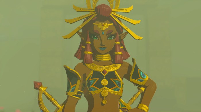 Gerudo breath zelda wild town enter legend city game characters drag botw link gosunoob quest inside forbidden secretly queens who