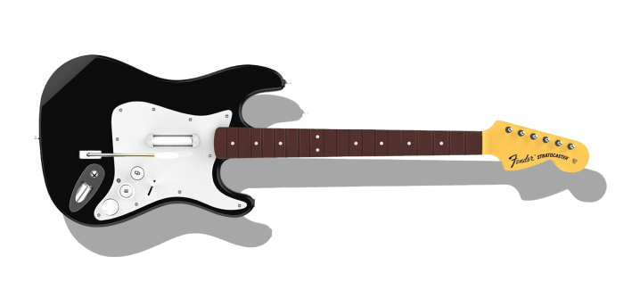 Wii rock band guitars