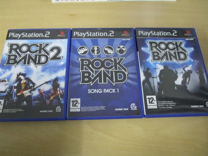 Rock band playstation 2