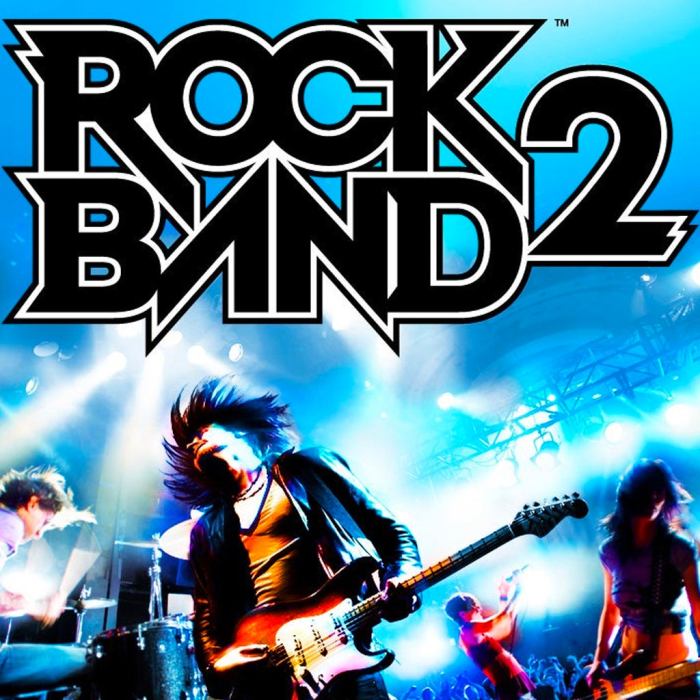 Rock band 2 with guitar
