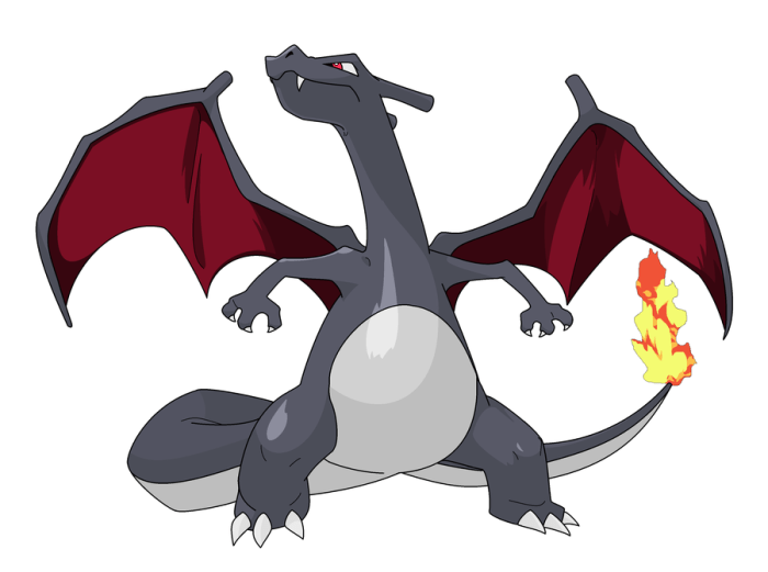 Gen 2 shiny charizard