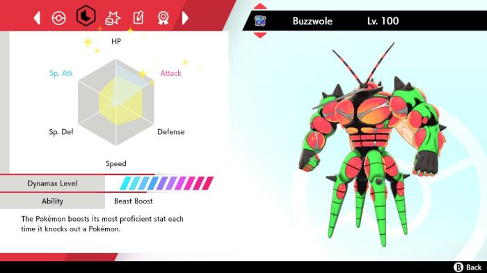 Buzzwole perfect iv cp