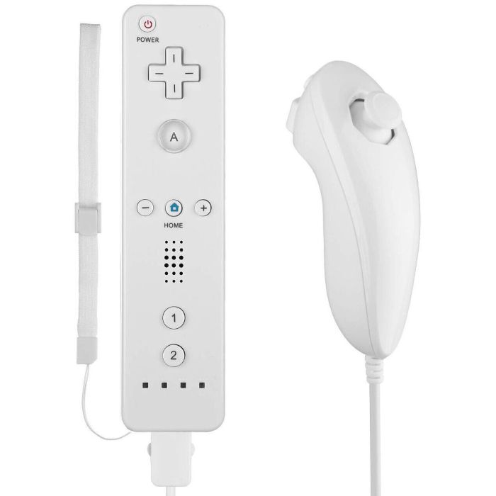 Wii nintendo remote nunchuck nunchuk plus controller motion