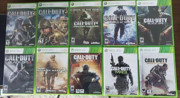 Cod games on xbox 360