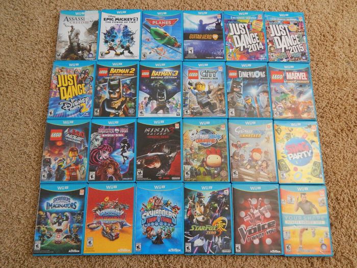 Wii games wii u games