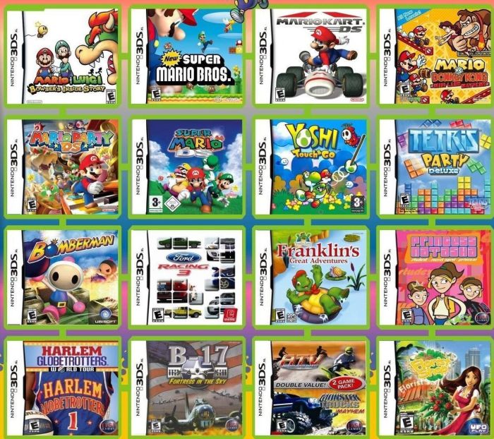 3ds games on the ds