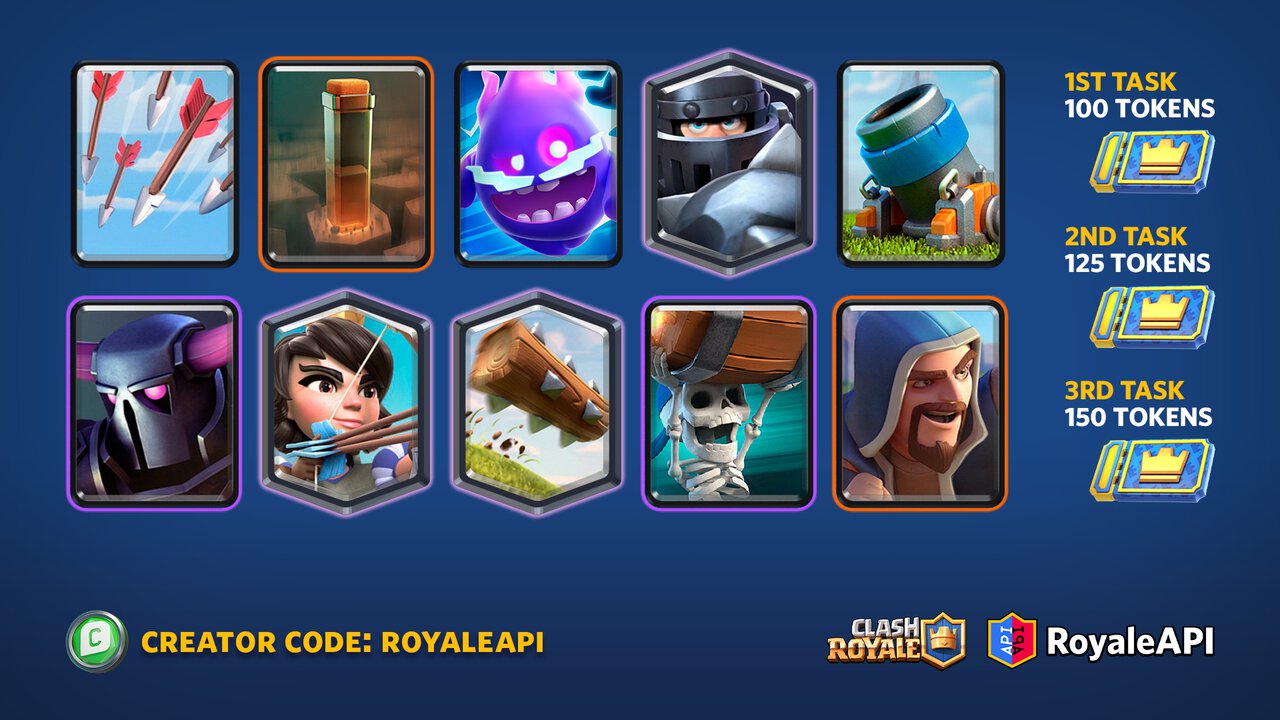 Clash royale card mastery