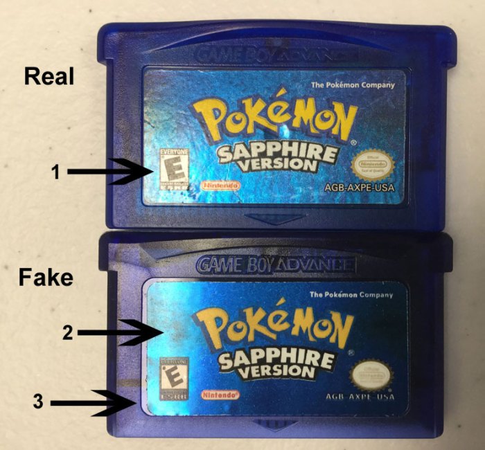 Fake gba pokemon games