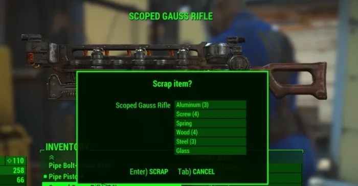 Scrapper perk fallout 4