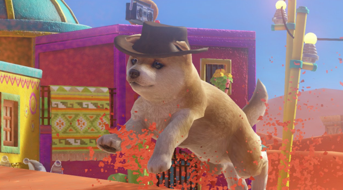 Super mario odyssey dog